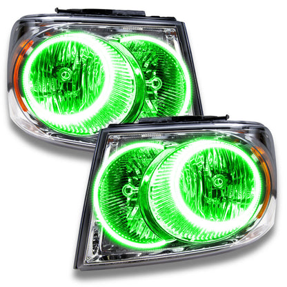 ORACLE Lighting Oracle 07-09 Dodge Durango SMD HL - Chrome - ColorSHIFT w/o Controller