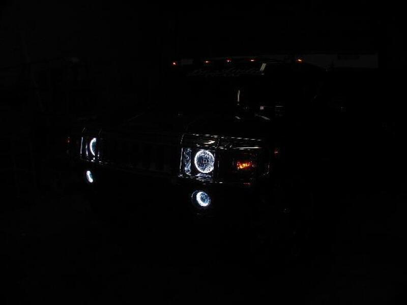ORACLE Lighting Oracle 03-10 Hummer H2 LED Fog Light Halo Kit - Green