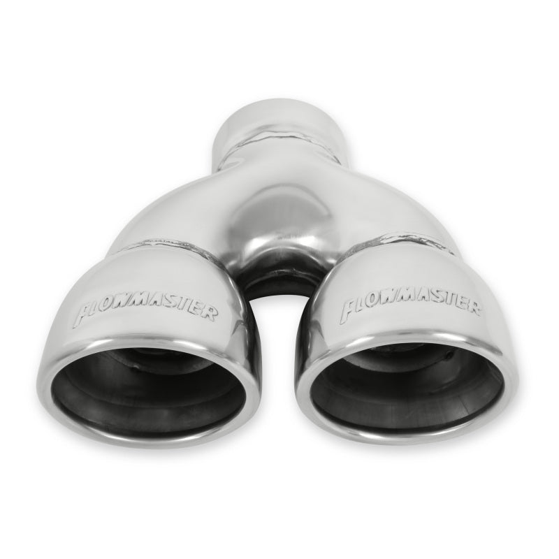 Flowmaster 3.5in. Dual X7.50in.X2.50in. SS Tip Roll