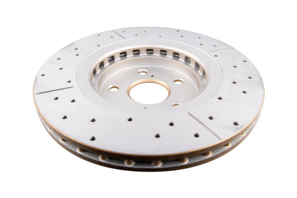 DBA 15-18 Lexus NX200t Front Drilled & Slotted Street Series Rotor