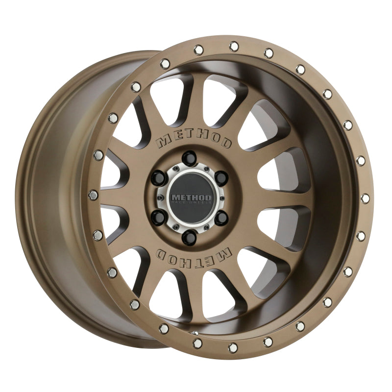Method Wheels Method MR605 NV 20x10 -24mm Offset 6x5.5 106.25mm CB Method Bronze Wheel