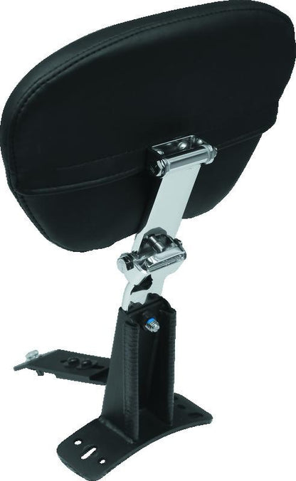 Mustang Motorcycle Mustang 97-07 Harley Electra Glide, Rd Glide Super Touring Deluxe Driver Backrest - Black