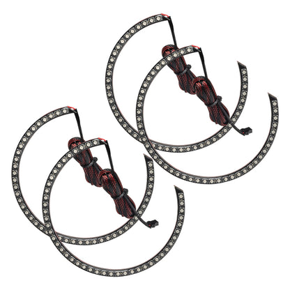 ORACLE Lighting Oracle 08-14 Dodge Challenger Dynamic Surface Mount Headlight Halo Kit - - Dynamic