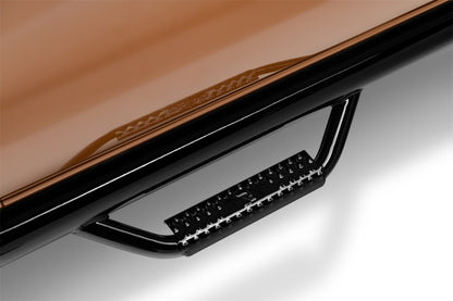 N-Fab Nerf Step 09-14 Ford F-150/Raptor/Lobo SuperCrew 5.5ft Bed - Gloss Black - Bed Access - 3in
