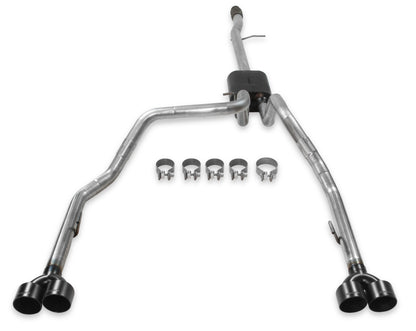 Flowmaster 19-25 GM 1500 5.3L American Thunder Cat-Back Exhaust System - Quad Tips