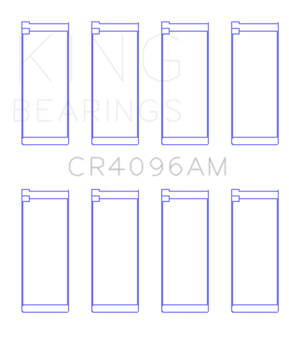 King Engine Bearings Mazda Fe/G6/F8 (Size +0.75mm) Connecting Rod Bearing Set