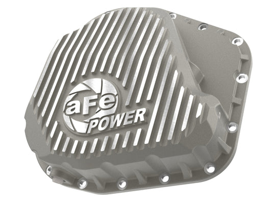 aFe POWER Street Series Rear Diff Cover Raw w/ Machined Fins Ford F-250/350 23-26 (Sterling 11.6)