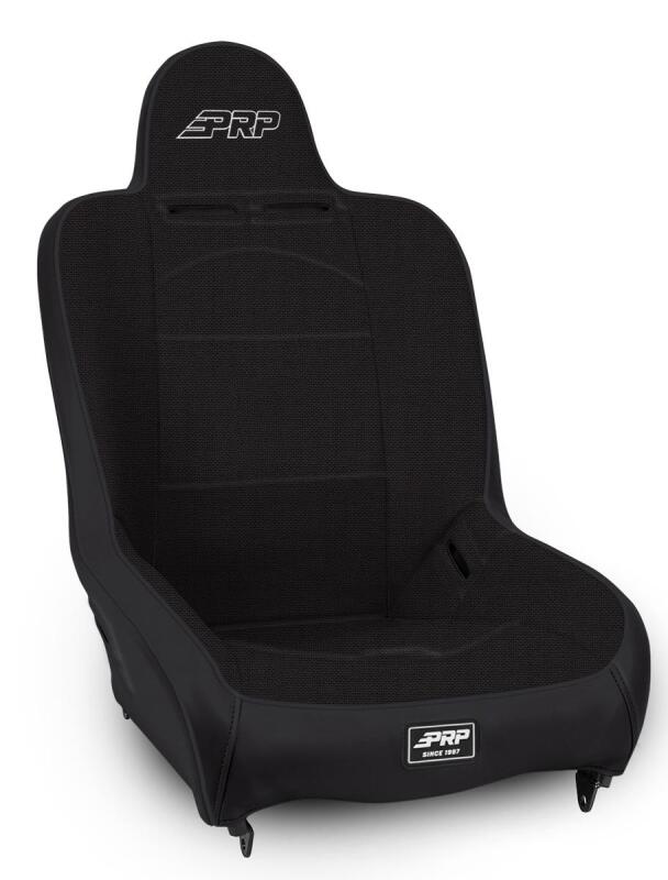 PRP Seats PRP Premier High Back Suspension Seat (Two Neck Slots) - All Black