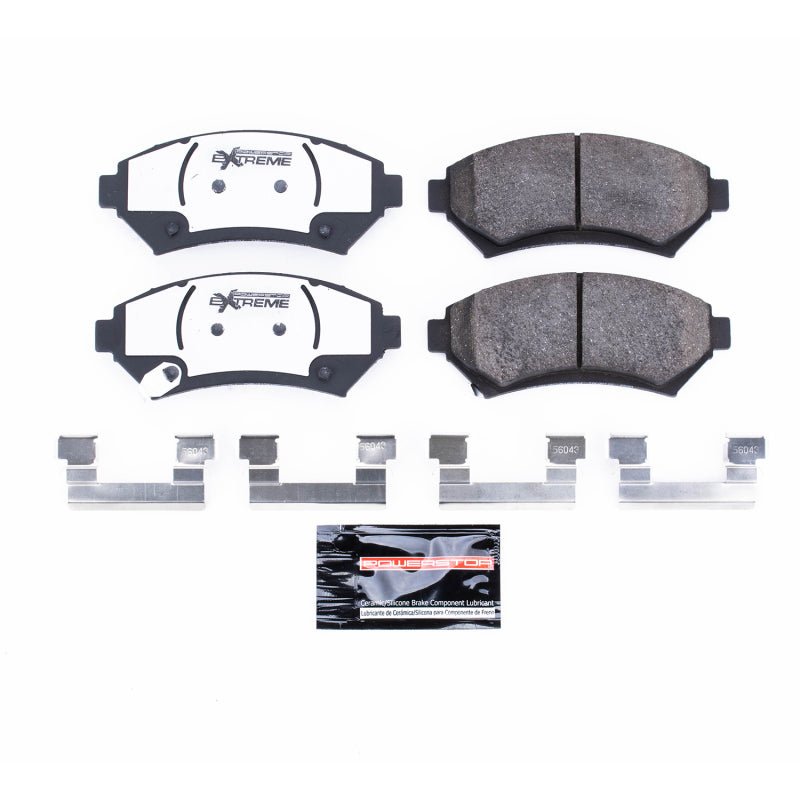 PowerStop Power Stop 97-05 Buick Century Front Z26 Extreme Street Brake Pads w/Hardware