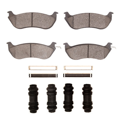 R1 Concepts R1 96-02 Ford Crown Victoria Rear Optimum OE Pads & Hardware Kit