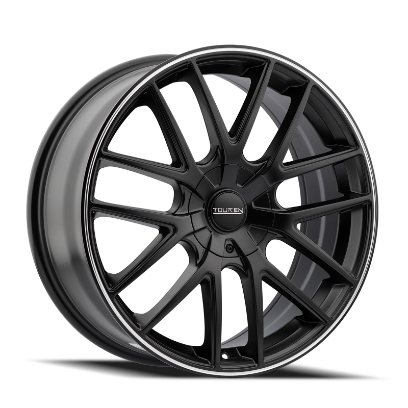 Touren 3260 TR60 18x8 / 5x112/120 BP / 40mm Offset / 74.1mm Hub Matte Black Machined Wheel