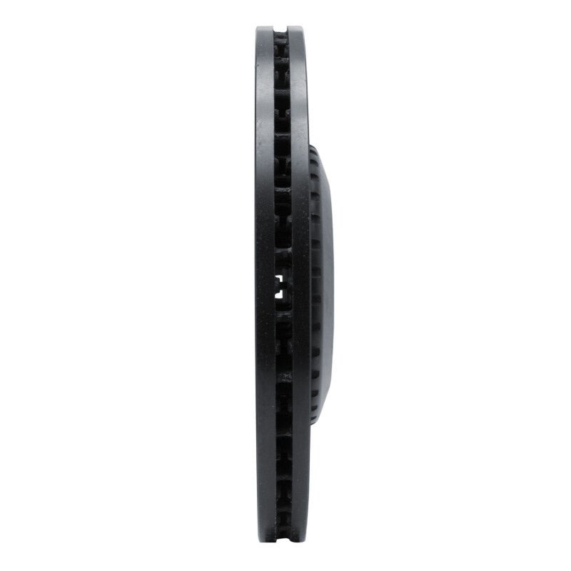 R1 Concepts R1 21-25 Jaguar F-Pace Front Right Drilled & Slotted Black Brake Rotor