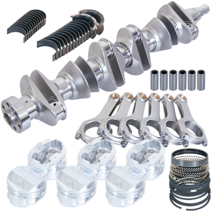 Eagle Nissan RB26 3.059in Billet Crank 4.783in H-Beam 26cc Dome 86.5mm Pistons Rotating Assembly