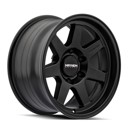 Mayhem 8307 Convoy 17x9 / 6x139.7 BP / -6mm Offset / 106mm Hub Satin Black Wheel