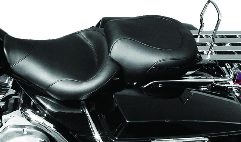 Mustang Motorcycle Mustang 97-07 Harley Road King, 06-07 Street Glide, 00-05 Eagle Std Touring Solo Seat - Black