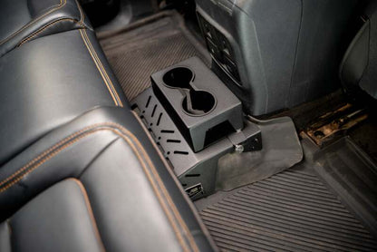 DV8 Offroad DV8 21+ Ford Bronco Rear Seat Cup Holder and Molle Panels (2-Door Models)