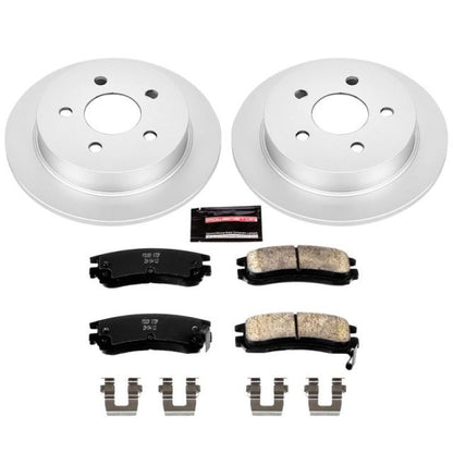 PowerStop Power Stop 04-05 Buick Century Rear Z17 Evolution Geomet Coated Brake Kit