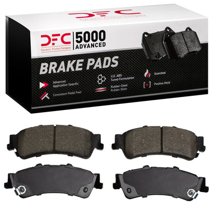 DFC 99-11 Cadillac DeVille Rear 5000 Advanced Ceramic Brake Pads