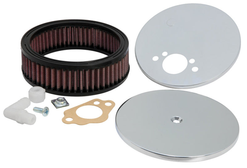 K&N Engineering K&N Custom Round Racing Assembly Red 5.875in OD x1.313in ID x 1.813in Height