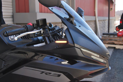 New Rage Cycles 25+ Yamaha R3 Front Turn Signals