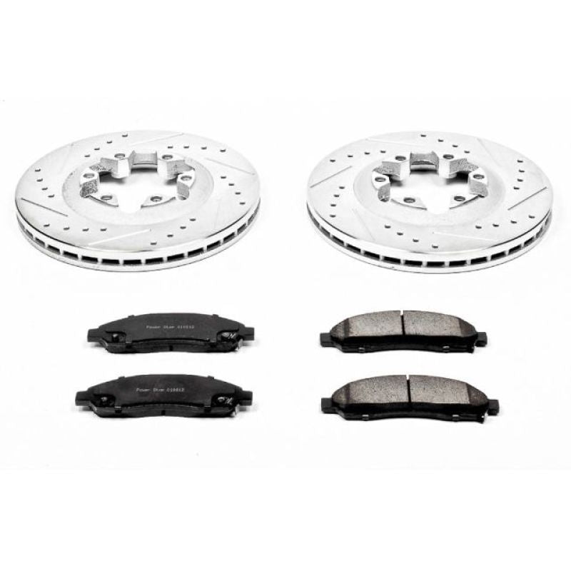 PowerStop Power Stop 04-08 Chevrolet Colorado Front Z23 Evolution Sport Brake Kit