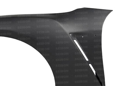 Seibon 09-10 Nissan GT-R R35 OEM Dry Carbon Fiber Fenders