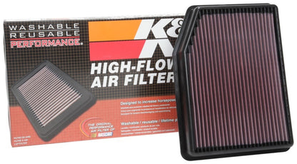 K&N Engineering K&N 2019 Chevrolet Silverado 1500 V8-5.3L F/I Drop In Air Filter
