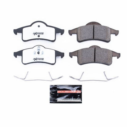 PowerStop Power Stop 99-04 Jeep Grand Cherokee Rear Z26 Extreme Street Brake Pads w/Hardware