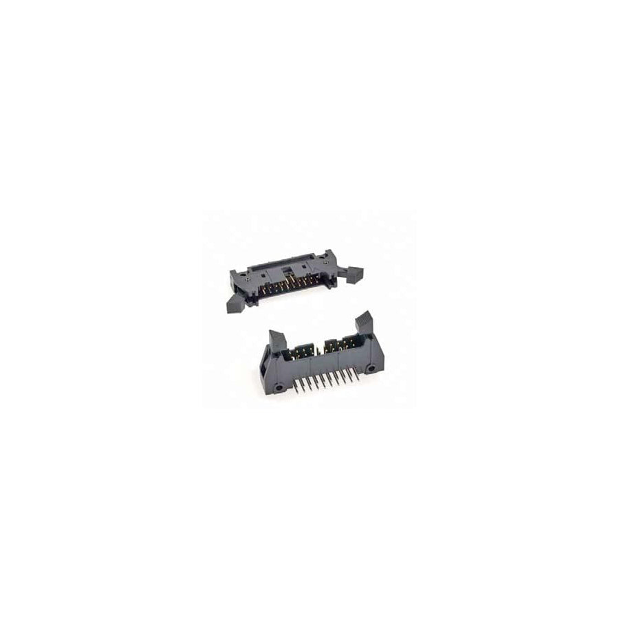 3M D3431-5302-AR Headers & Wire Housings 34P RT ANGLE HEADER LONG LATCH 10U AU