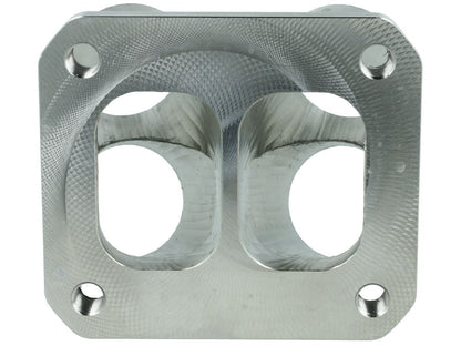 Turbozentrum 182414 4-Cyl. CNC stainless steel turbo manifold collector T4 Twinscroll without Wastegate ports