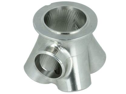 Turbozentrum 119316 4-Cyl. CNC stainless steel V-Band collector for BorgWarner EFR turbochargers - with 38mm Wastegate port