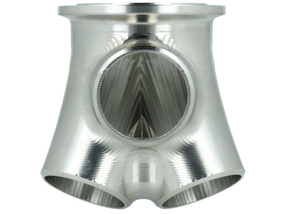 Turbozentrum 119312 4-Cyl. CNC stainless steel V-Band collector for Garrett GTX30 / GTX35 / G25 / G30 / G35 - with 38mm Wastegate port