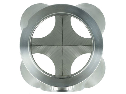 Turbozentrum 119312 4-Cyl. CNC stainless steel V-Band collector for Garrett GTX30 / GTX35 / G25 / G30 / G35 - with 38mm Wastegate port