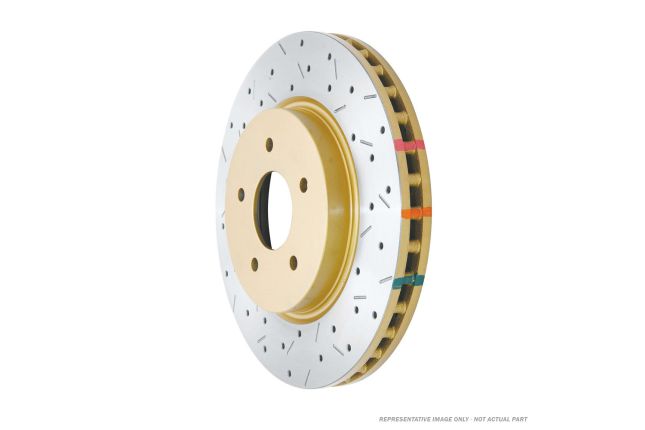 DBA Brakes DBA-4650XS  4000 Series XS Gold Brake Rotor; Front
