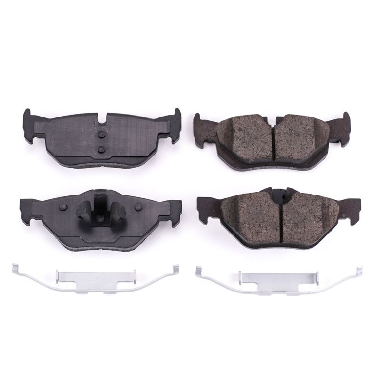 PowerStop Power Stop 08-13 BMW 128i Rear Z17 Evolution Ceramic Brake Pads w/Hardware
