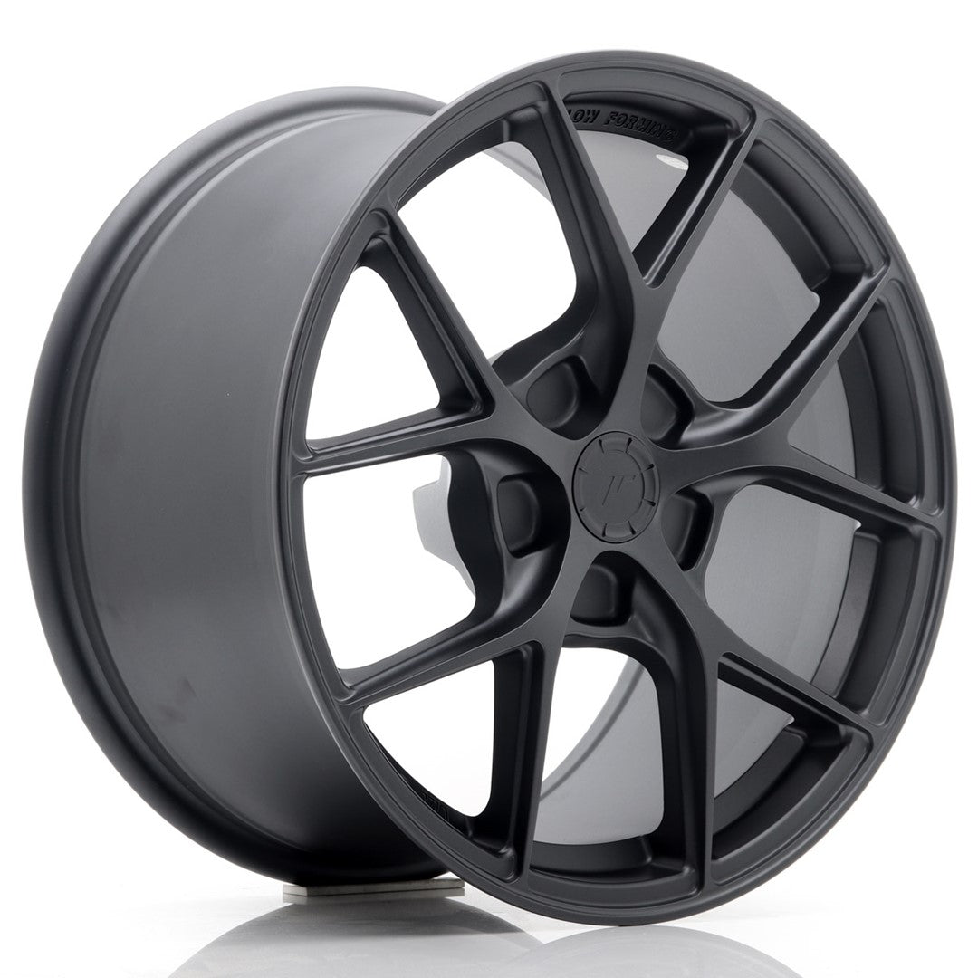 JR Wheels SL011790F15X2072MGM - SL01 17x9 ET20-50 5H BLANK Matt Gun Metal