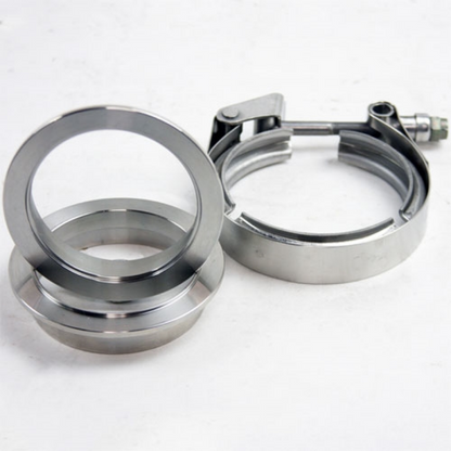 Granatelli Motor Sports Granatelli 3.5in Mating Male to Female Flanges w/V-Band Clamp