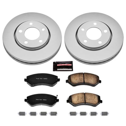 PowerStop Power Stop 03-07 Chrysler Town & Country Front Z17 Evolution Geomet Coated Brake Kit