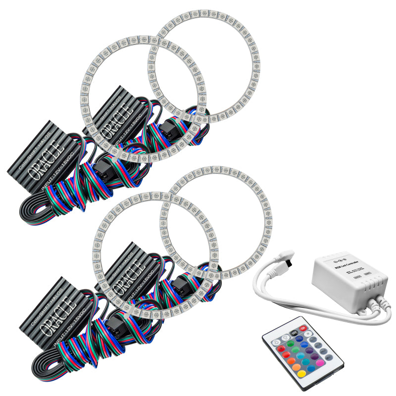 ORACLE Lighting Oracle Nissan 370 Z 09-20 Dual Halo Kit - ColorSHIFT w/ Simple Controller