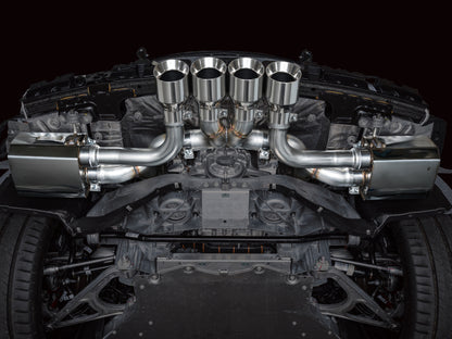 AWE Tuning 23-25 Chevrolet C8 Corvette Z06 5.5L SwitchPath Exhaust System - Chrome Silver Tips