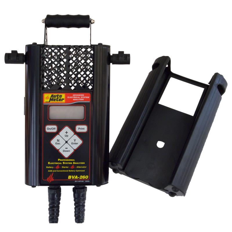 Autometer Handheld Electrical System Analyzer w/120 Amp Load for 6V/12V Applications