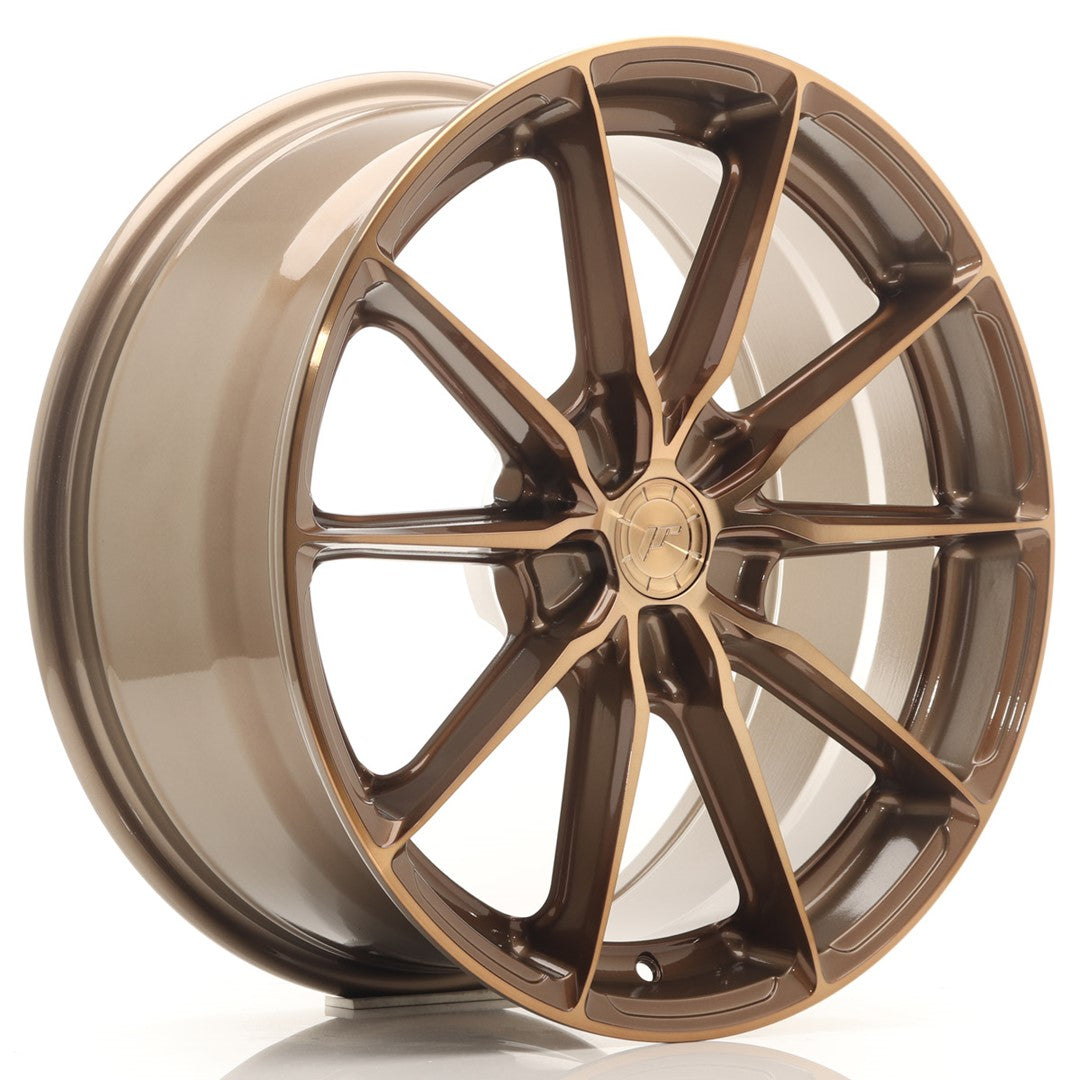 JR Wheels JR3718805X2072BZP - JR37 18x8 ET20-45 5H BLANK Platinum Bronze
