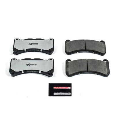 PowerStop Power Stop 13-14 Ford Mustang Front Z26 Extreme Street Brake Pads w/Hardware