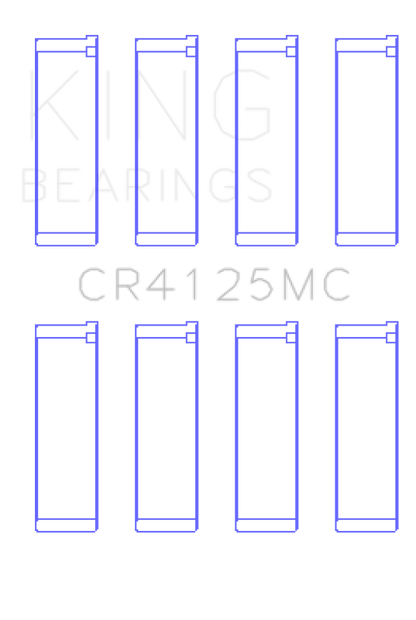 King Engine Bearings Subaru EJ20/EJ22/EJ25 (Incl. Turbo) (Size 0.25) Connecting Rod Bearing Set
