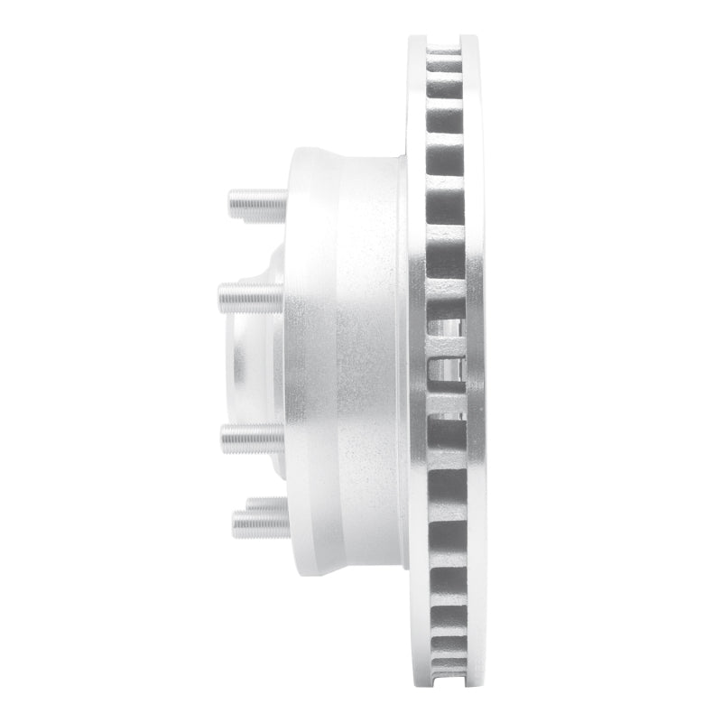 R1 Concepts R1 71-95 Chevrolet C20 Suburban Front Left Drilled & Slotted Silver Brake Rotor