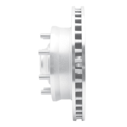 R1 Concepts R1 71-95 Chevrolet C20 Suburban Front Left Drilled & Slotted Silver Brake Rotor