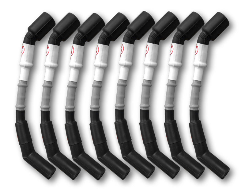 Kooks Headers Kooks 10mm Spark Plug Wire - Grey w/Black Boots (Set of 8)