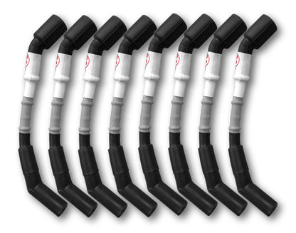 Kooks Headers Kooks 10mm Spark Plug Wire - Grey w/Black Boots (Set of 8)