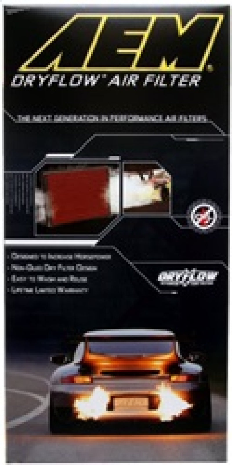AEM Induction AEM 02-10 VW Touareg, 02-09 Porsche Cayenne Panel Filter