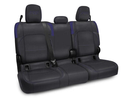 PRP Seats PRP Jeep Wrangler JT Rear Bench Covers - with no Armrest - Black/Purple